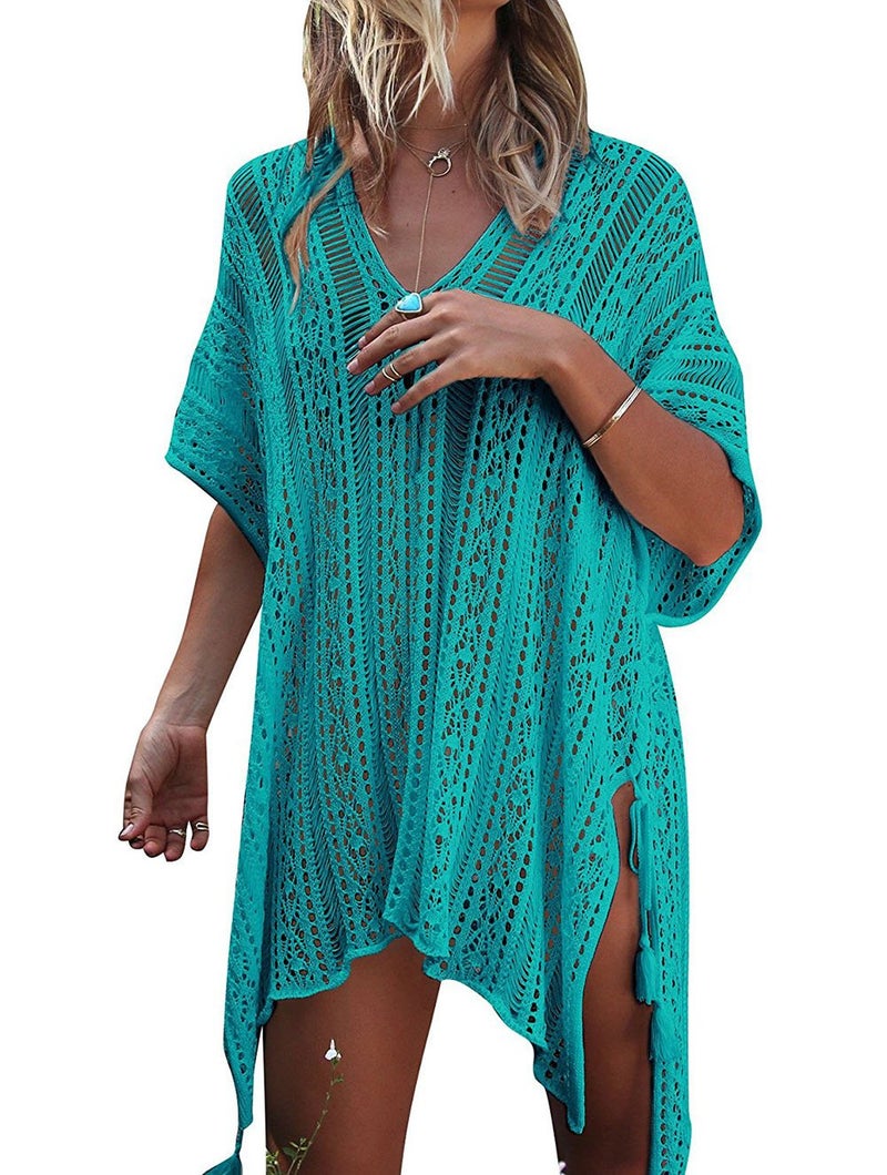 HARHAY Women's Summer Swimsuit Bikini 2023 Beach Swimwear Crochet Cover up - Image 1